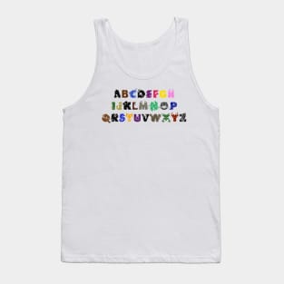 Critters Alphabet Tank Top